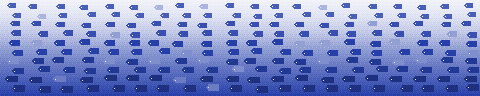 200 price tags in rows, a few faded out